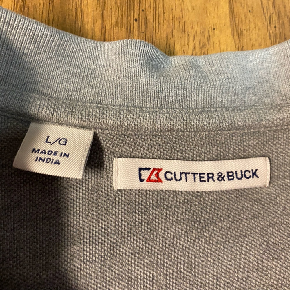 Arkansas Razorbacks Cutter & Buck Mens Polo with Embroidered Logo Size Large - Picture 3 of 6